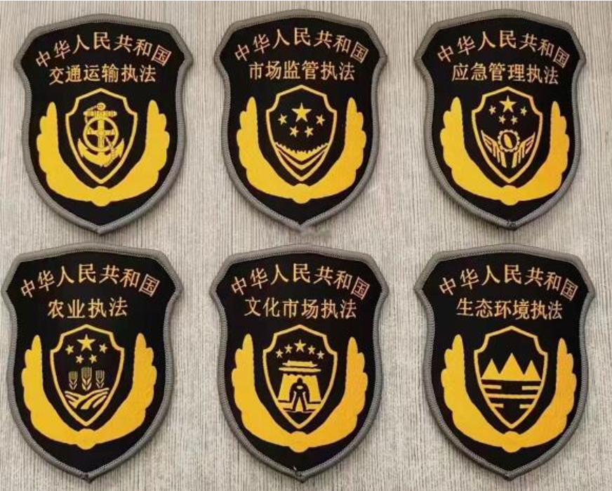 阳谷六部门制服标志